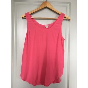 Pink tank top- perfect for spring and summer! NWOT